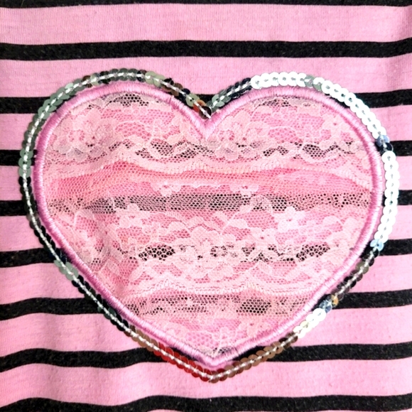 ⏰️3/10$ 4Y Pink Young Hearts Tank top - Picture 4 of 8